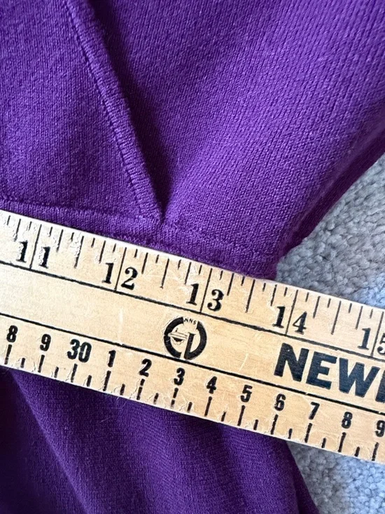 Eliza J Faux Wrap Sweater Dress Size M - Picture 13 of 13